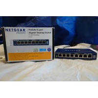 Netgear GS108 ProSafe 8-Port Gigabit Ethernet Unmanaged Switch