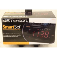 Emerson SmartSet Dual Alarm Clock Radio