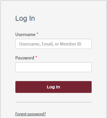 [Toastmasters Login Screen]