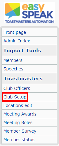 [ES CCP Club Setup]